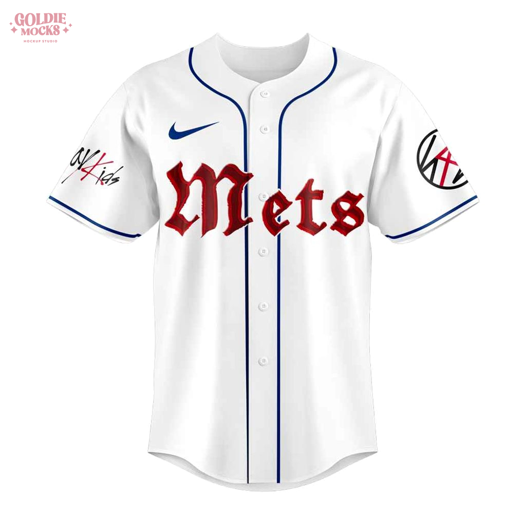 New York Mets x ATE Show Signature 2025 White Jersey New York Mets x ATE Show Signature 2025 White Jersey