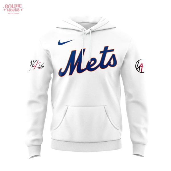 New York Mets x ATE Show Signature All Team 2025 White Hoodie