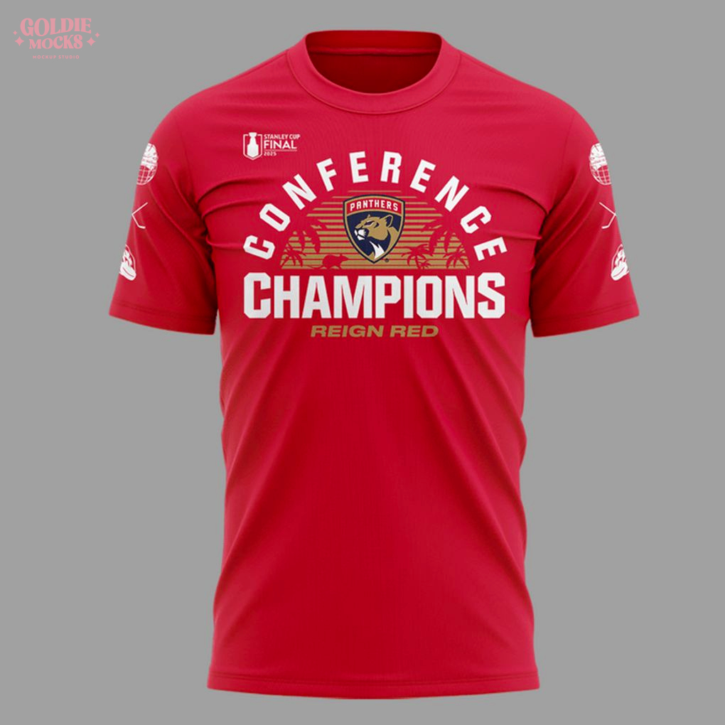 NHL Stanley Cup 2025 Champions For Florida Panthers 3D T-Shirt NHL Stanley Cup 2025 Champions For Florida Panthers 3D T-Shirt