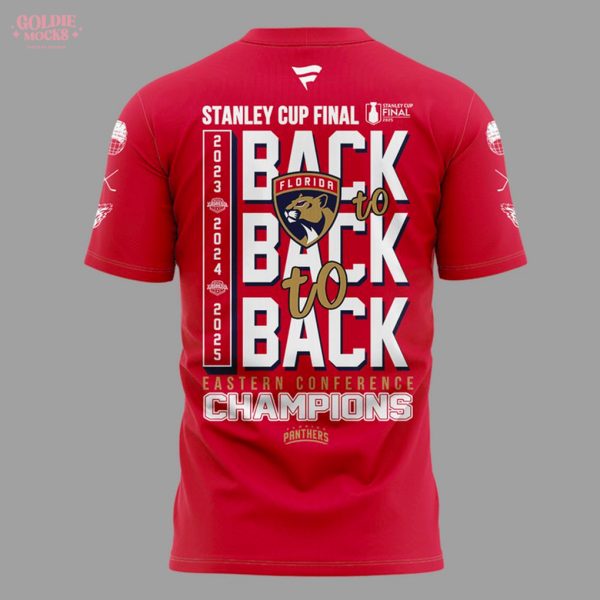 NHL Stanley Cup 2025 Champions For Florida Panthers 3D T-Shirt