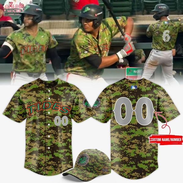 Norfolk Tides 2025 New Baseball Jersey