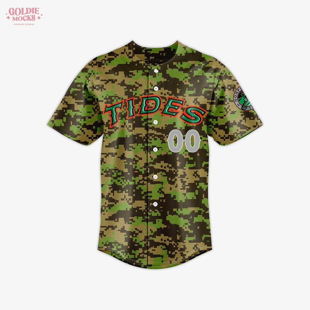 Norfolk Tides 2025 New Baseball Jersey Norfolk Tides 2025 New Baseball Jersey
