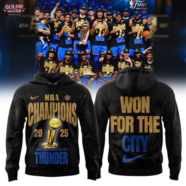 OKC 2025 NBA Champions Teams Hoodie