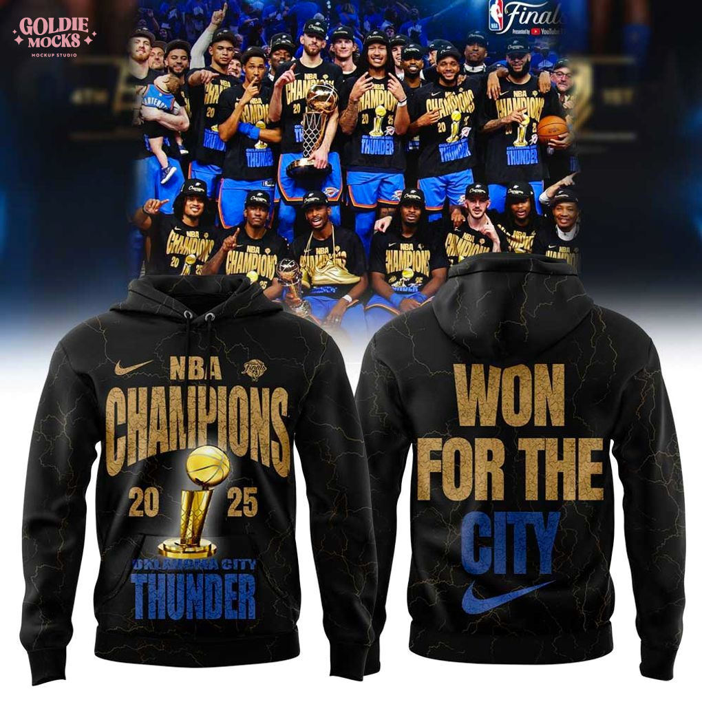 OKC 2025 NBA Champions Teams Hoodie OKC 2025 NBA Champions Teams Hoodie