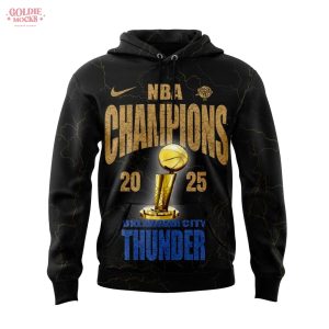 OKC 2025 NBA Champions Teams Hoodie