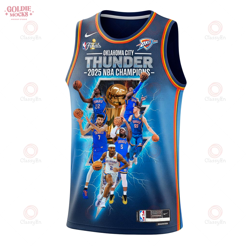 Oklahoma City Basketball Finals 2025 All Teams Jersey Oklahoma City Basketball Finals 2025 All Teams Jersey