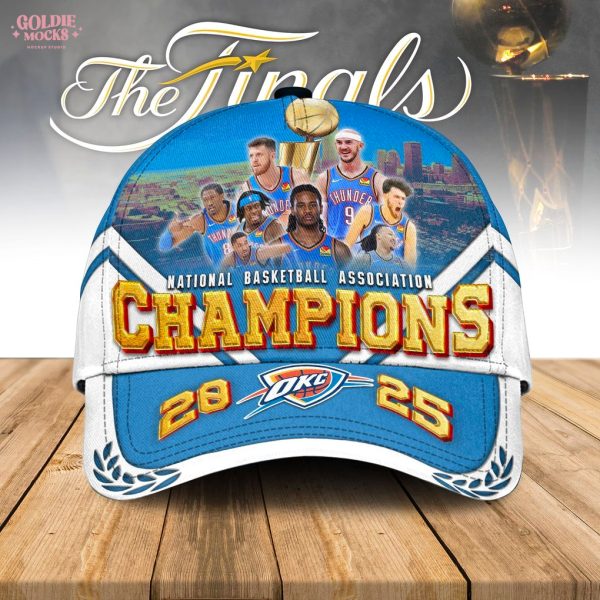 Oklahoma City Thunder 2025 Champions Cap