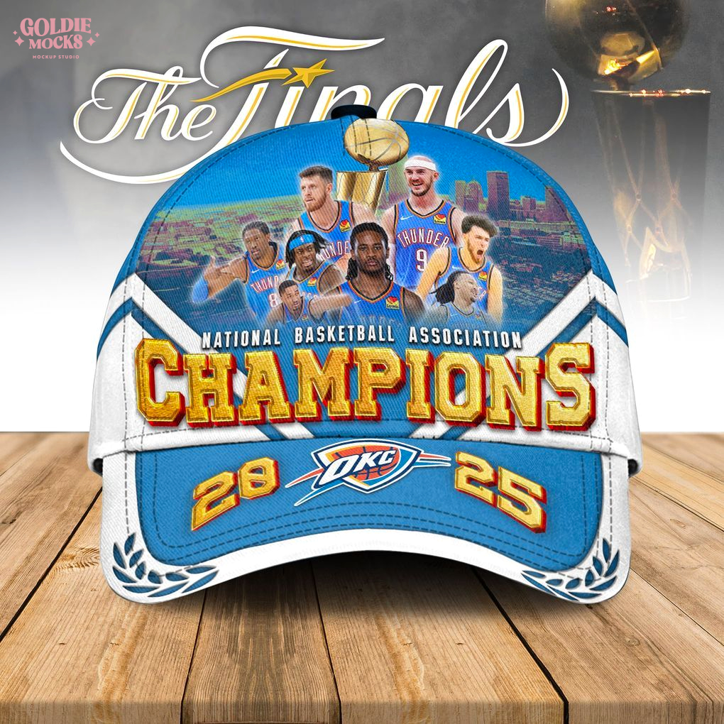 Oklahoma City Thunder 2025 Champions Cap Oklahoma City Thunder 2025 Champions Cap