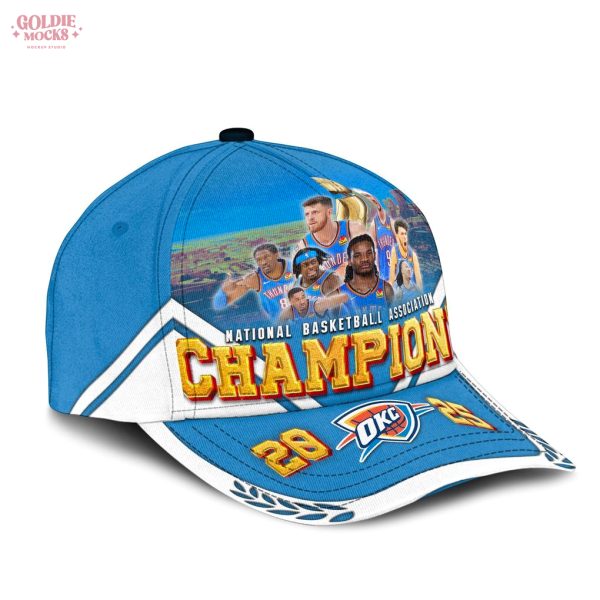 Oklahoma City Thunder 2025 Champions Cap