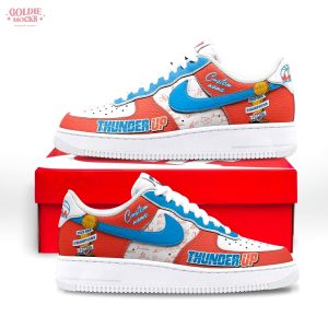 Oklahoma City Thunder 2025 Champions NBA Special Air Force 1