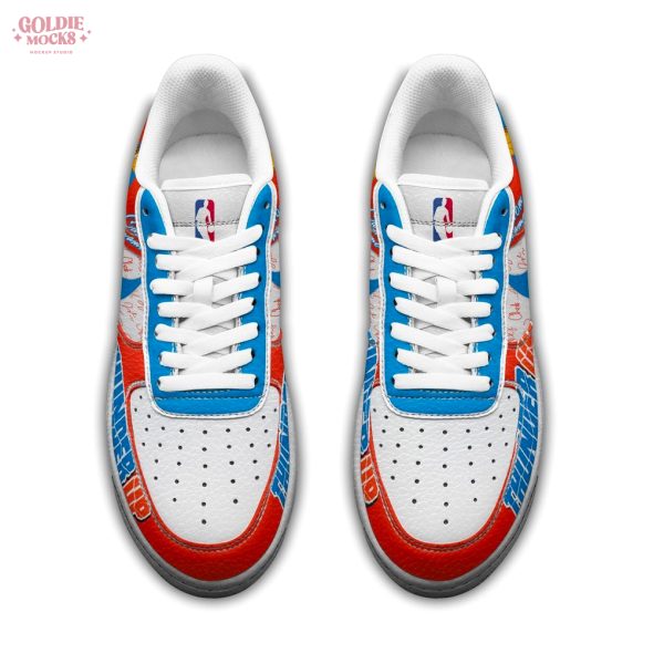 Oklahoma City Thunder 2025 Champions NBA Special Air Force 1
