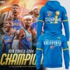 Oklahoma City Thunder 2025 Finals Champions Black Hoodie