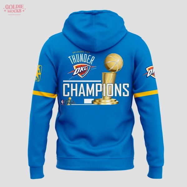 Oklahoma City Thunder NBA Champions Gift For Fans 2025 Special Hoodie
