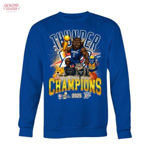 Oklahoma City Thunder NBA Final 2025 Champions T-Shirt