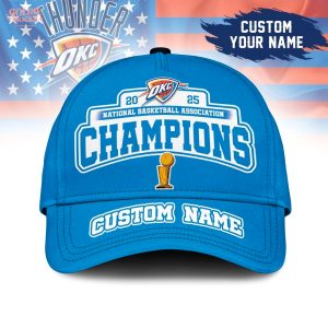 Oklahoma City Thunder The Finals 2025 Champions Cap