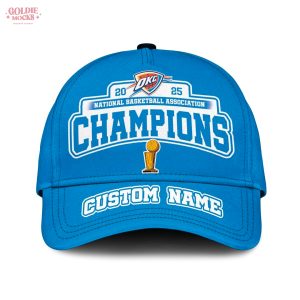 Oklahoma City Thunder The Finals 2025 Champions Cap