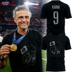 Paris Saint Germain x Coach Luis Enrique Xana We Are The Champion 2025 T-Shirt