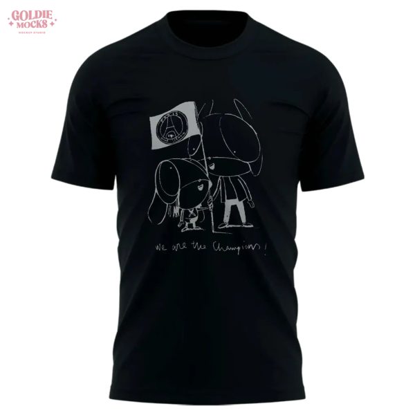 Paris Saint Germain x Coach Luis Enrique Xana We Are The Champion 2025 T-Shirt