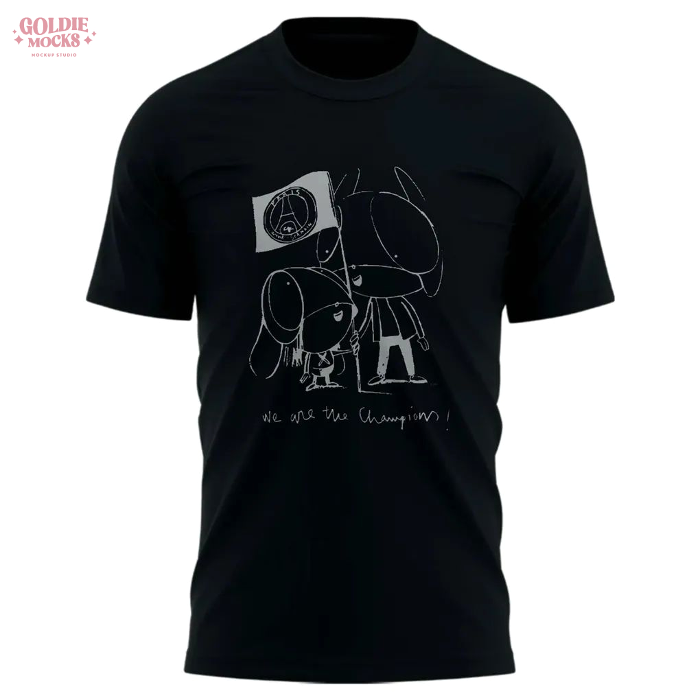 Paris Saint Germain x Coach Luis Enrique Xana We Are The Champion 2025 T-Shirt Paris Saint Germain x Coach Luis Enrique Xana We Are The Champion 2025 T-Shirt