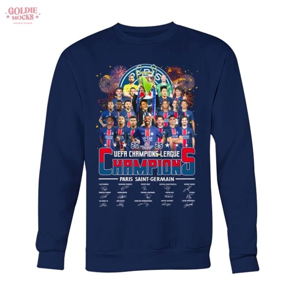 Paris Saint German 2025 UEFA Champions Limited Edition T-Shirt