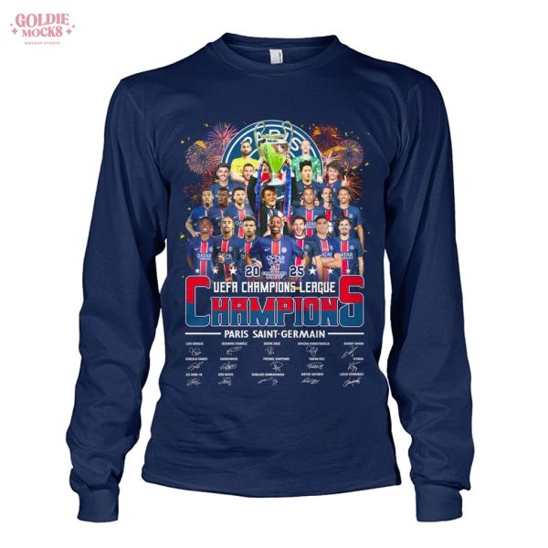 Paris Saint German 2025 UEFA Champions Limited Edition T-Shirt