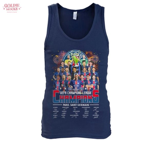 Paris Saint German 2025 UEFA Champions Limited Edition T-Shirt