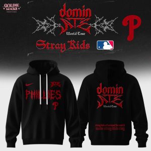 Philadelphia Phillies x Stray Kids Dominate World Tour 2025 All Team Hoodie