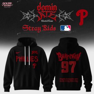 Philadelphia Phillies x Stray Kids Dominate World Tour 2025 All Team Hoodie