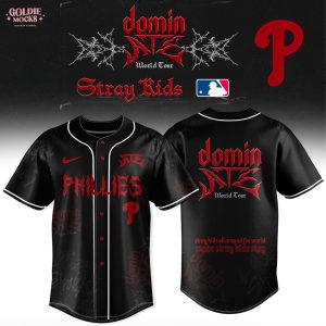 Philadelphia Phillies x Stray Kids Dominate World Tour 2025 All Team Jersey