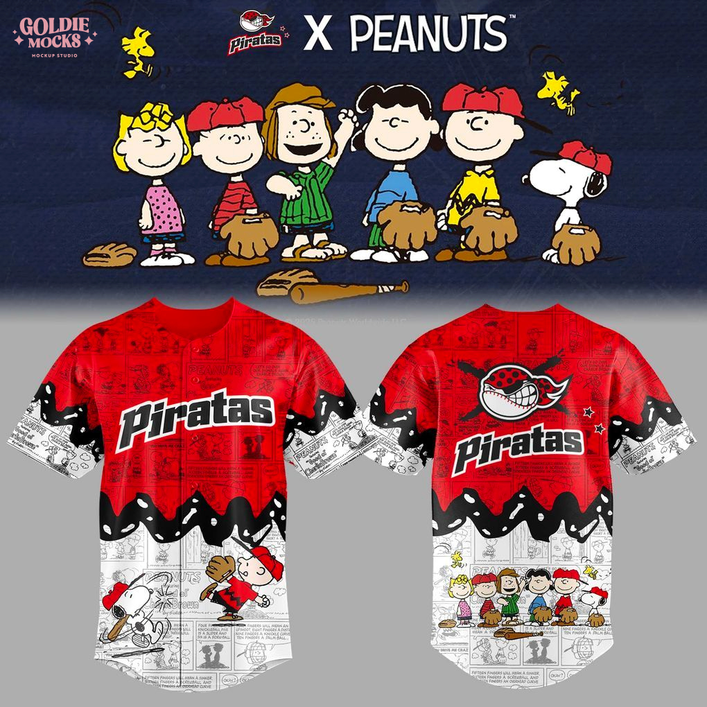 Piratas de Campeche Peanuts Jersey Piratas de Campeche Peanuts Jersey