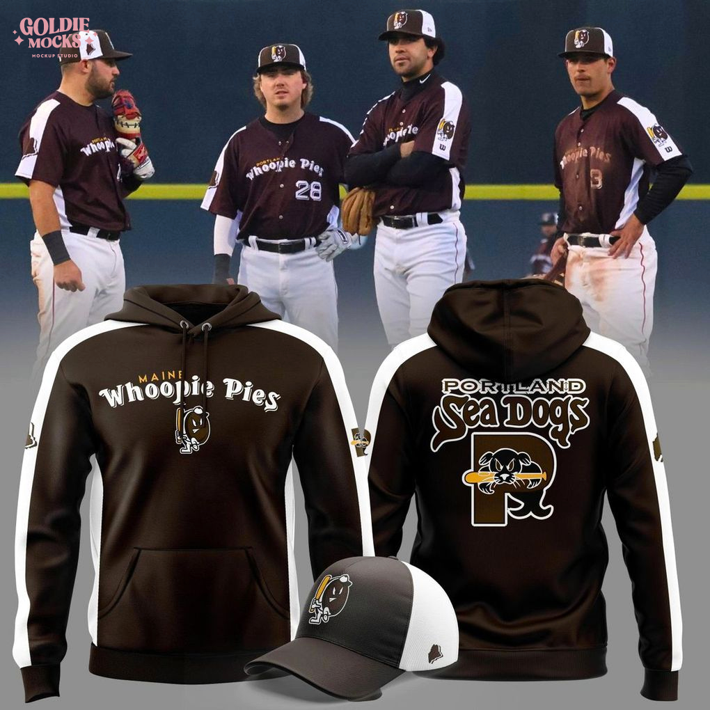 Portland Sea Dogs x Whoopie Pie 2025 Hoodie Portland Sea Dogs x Whoopie Pie 2025 Hoodie