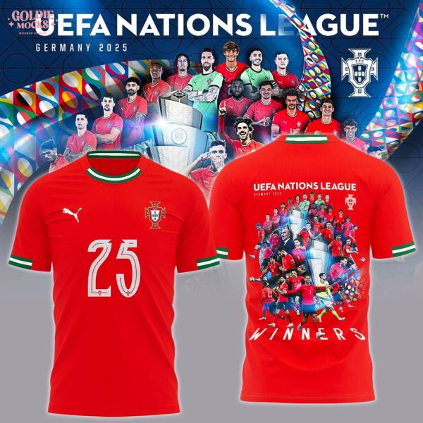 Portugal Champions UEFA Nations League 2025 For Fans Hoodie