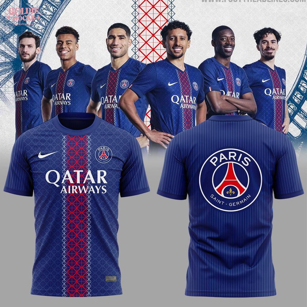 PSG Home Kit Released 2025 2026 Shirt PSG Home Kit Released 2025 2026 Shirt