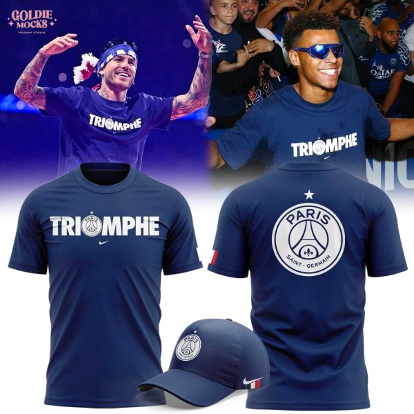 PSG Triomphe Champions 2025 T-Shirt