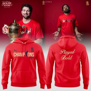 RCB 2025 Champions Tata Indian Premier League Gift For Fans T-Shirt