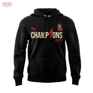 RCB Champion 2025 Tata Indian Premier League Played Bold Hoodie