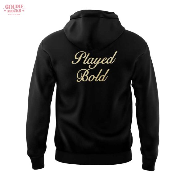 RCB Champion 2025 Tata Indian Premier League Played Bold Hoodie