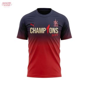 RCB Champion 2025 Tata Indian Premier League Shirt