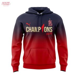 RCB Champion Tata Indian Premier 2025 Hoodie