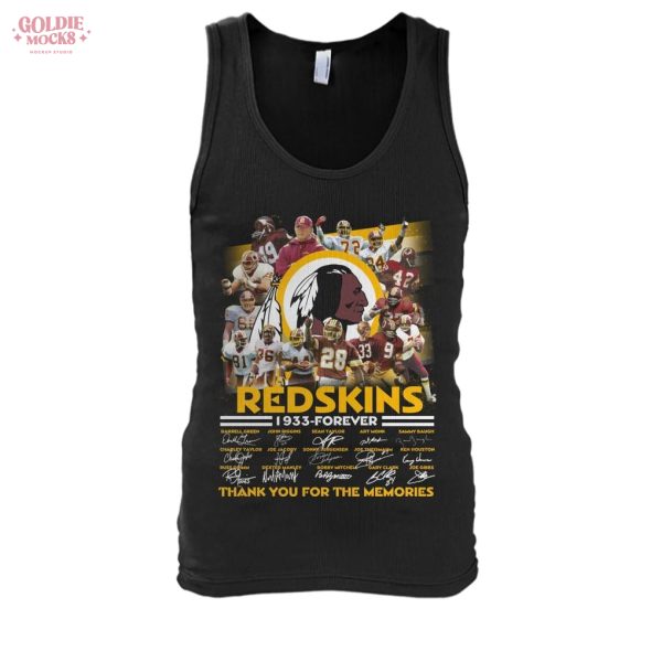 Redskins 1933 Forever Thank You For The Memories T-Shirt
