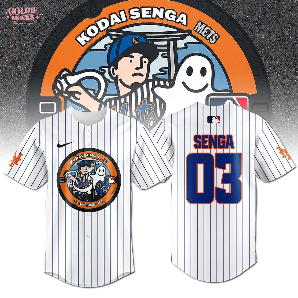 Rising Stars Kodai Senga New York Mets Japan 2025 Jersey Rising Stars Kodai Senga New York Mets Japan 2025 Jersey