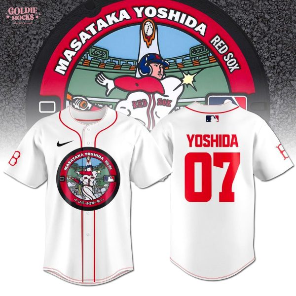 Rising Stars Masataka Yoshida Boston Red Sox Japan 2025 Jersey