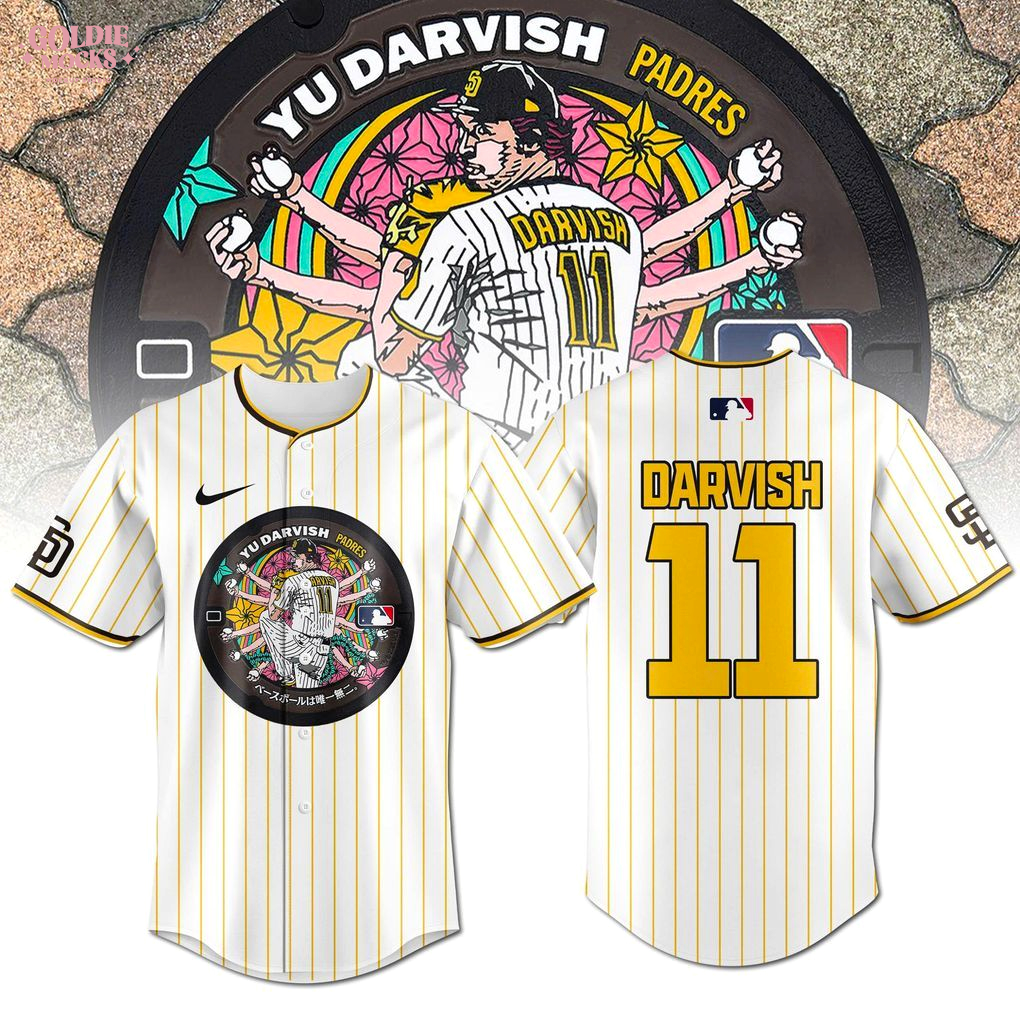 Rising Stars Yu Darvish San Diego Padres Japan 2025 Jersey Rising Stars Yu Darvish San Diego Padres Japan 2025 Jersey
