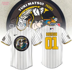 Rising Stars Yuki Matsui San Diego Padres Japan 2025 Jersey