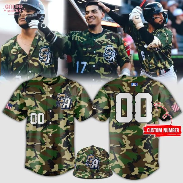 San Antonio Missions New Edition 2025 Camo Jersey