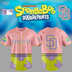 San Diego Padres SpongeBob SquarePants 2025 Jersey