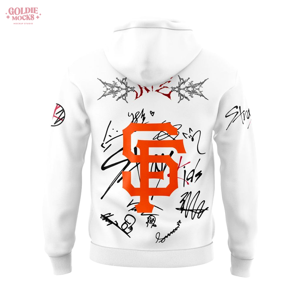 San Francisco Giants x ATE Show Signature All Team 2025 White Hoodie San Francisco Giants x ATE Show Signature All Team 2025 White Hoodie