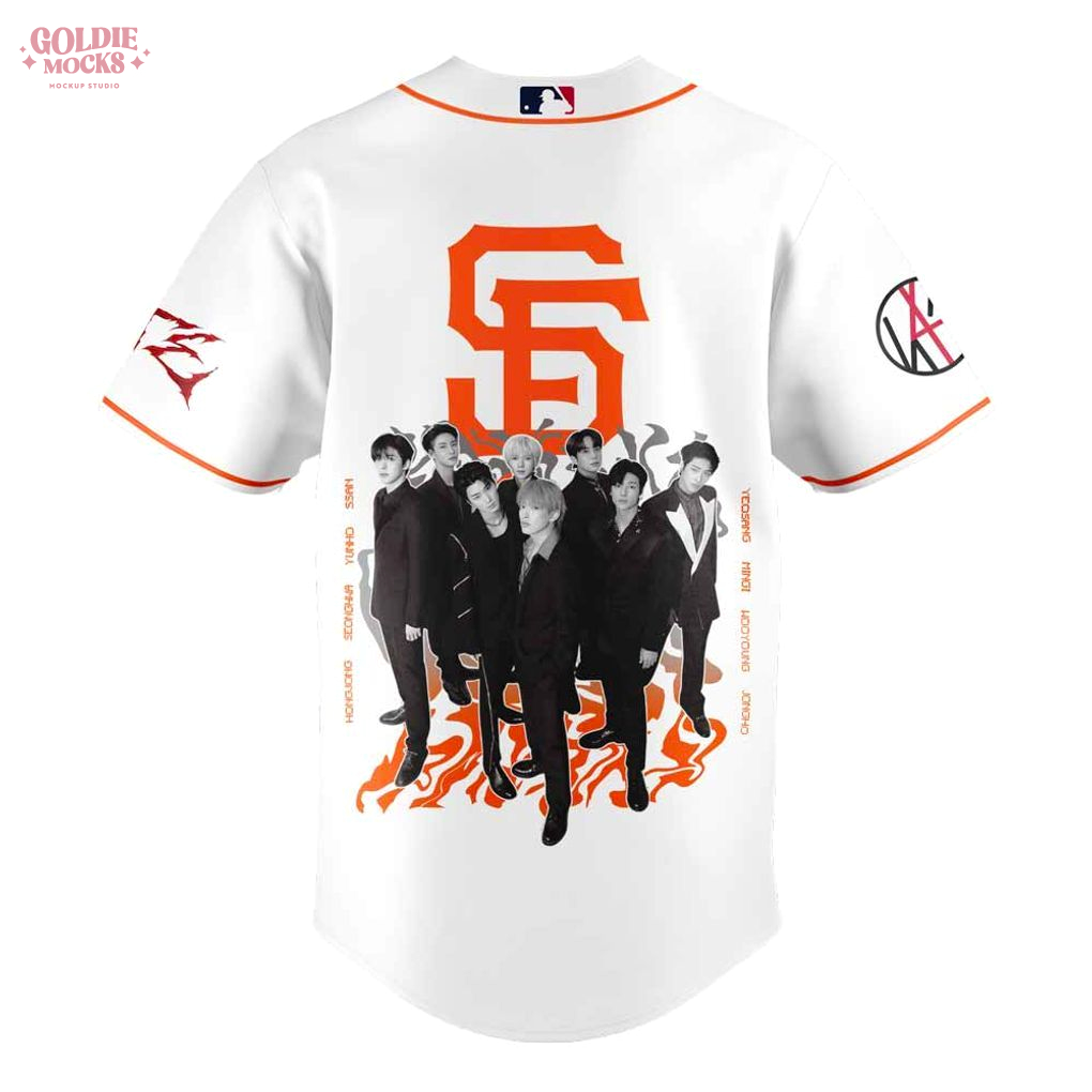 San Francisco Giants x ATE Show Signature All Team 2025 White Jersey San Francisco Giants x ATE Show Signature All Team 2025 White Jersey