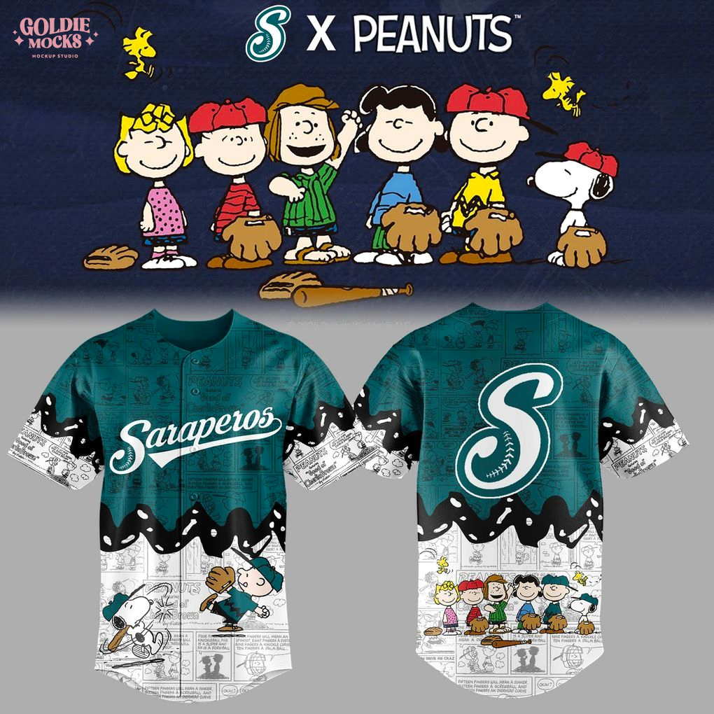 Saraperos de Saltillo Peanuts 2025 Jersey Saraperos de Saltillo Peanuts 2025 Jersey
