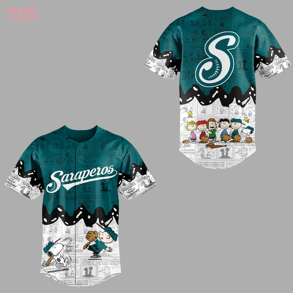 Saraperos de Saltillo Peanuts 2025 Jersey Saraperos de Saltillo Peanuts 2025 Jersey